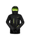 ALPINE PRO Férfi síkabát ptx hó membránnal ALPINE PRO DEAR 2 fekete