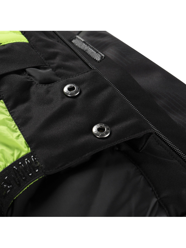 ALPINE PRO Férfi síkabát ptx hó membránnal ALPINE PRO DEAR 2 fekete