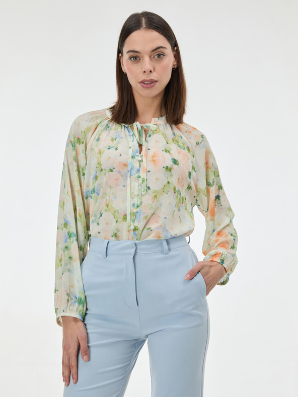 Orsay ORSAY Világos zöld mintás női blúz