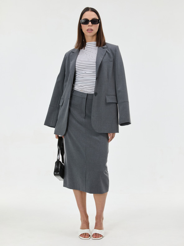 Orsay Szürke ORSAY midi női szoknya