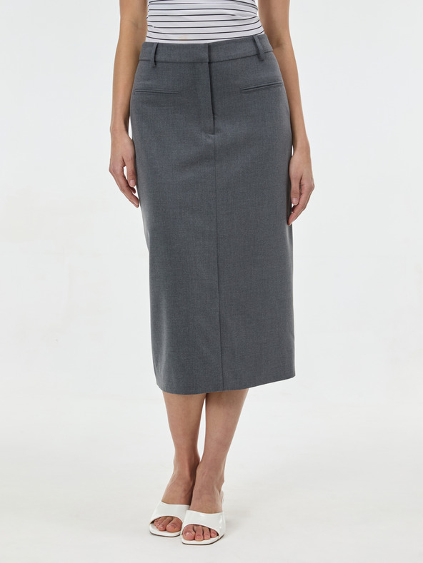 Orsay Szürke ORSAY midi női szoknya