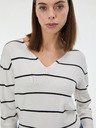 Orsay ORSAY fekete csíkos női pulóver