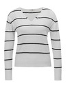 Orsay ORSAY fekete csíkos női pulóver