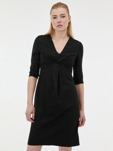 Orsay ORSAY fekete női térdig érő ruha