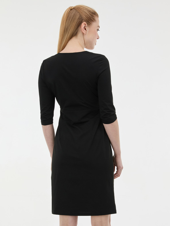 Orsay ORSAY fekete női térdig érő ruha