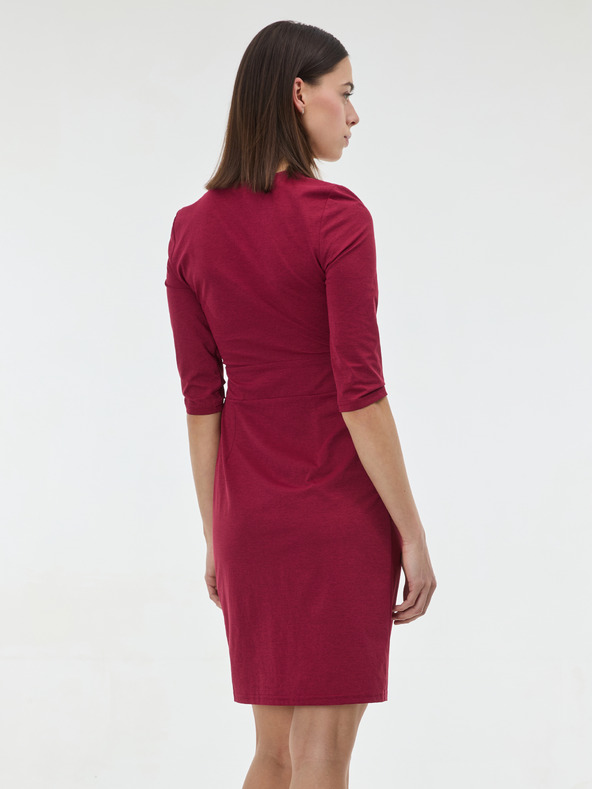 Orsay ORSAY borszínű női térdig érő ruha