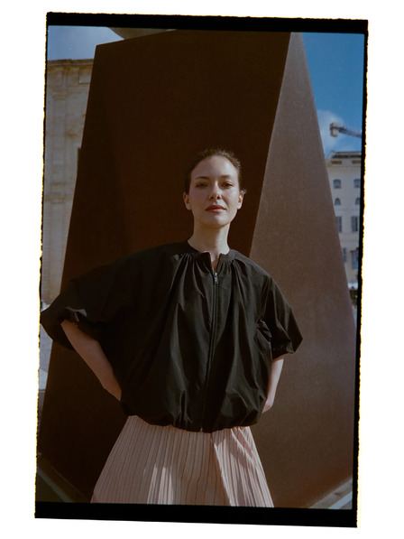 Moodo Fekete oversize dzseki Moodo