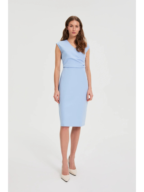 Moodo Kék ráncos szoknya Moodo