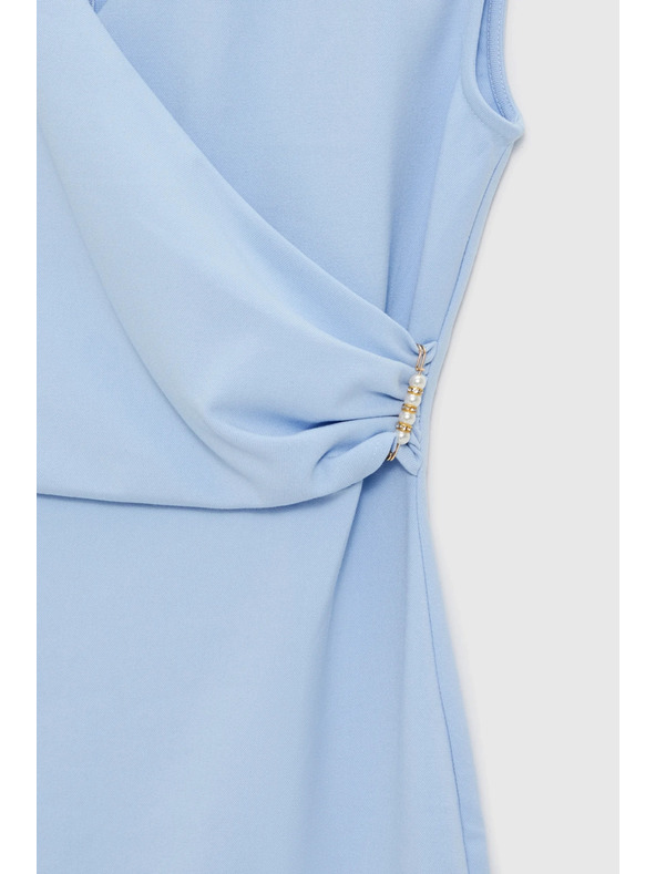 Moodo Kék ráncos szoknya Moodo