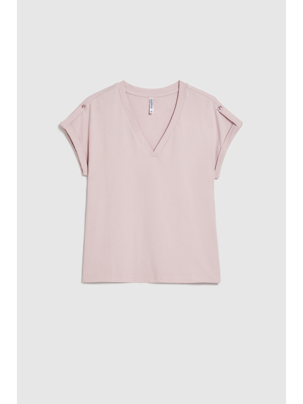 Moodo Pamut póló rózsaszín Moodo