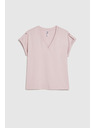Moodo Pamut póló rózsaszín Moodo