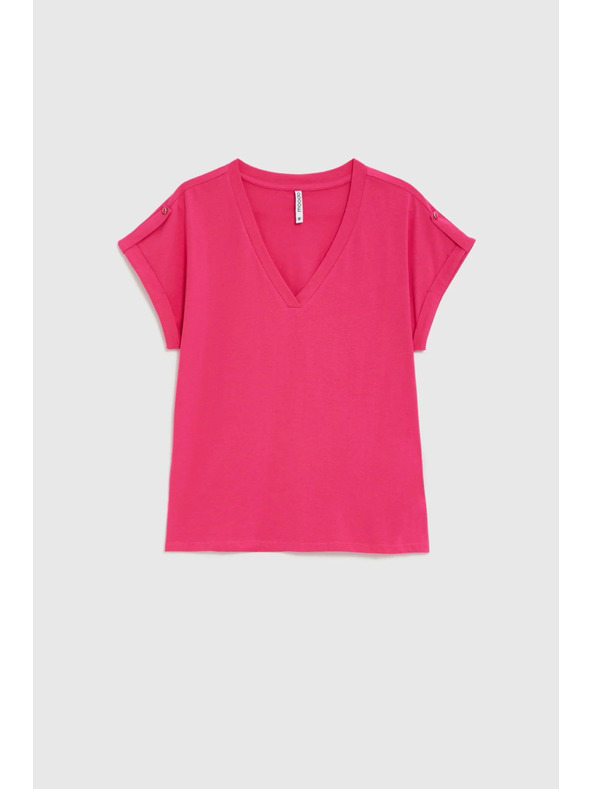 Moodo Pamut póló lila Moodo