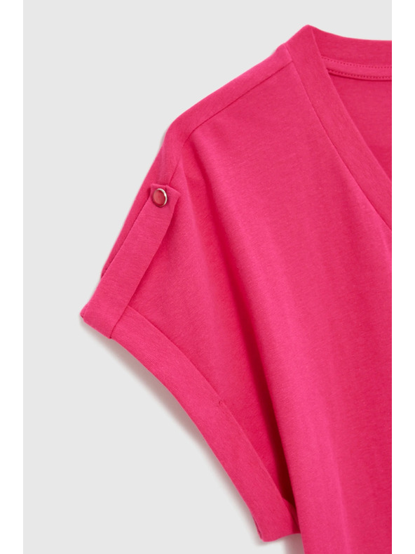 Moodo Pamut póló lila Moodo