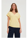 Moodo Pamut póló sárga Moodo