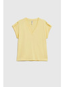 Moodo Pamut póló sárga Moodo