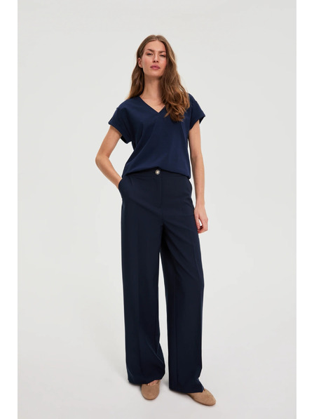 Moodo Pamutpóló sötétkék Moodo