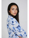 Moodo Virágos dzseki kék Moodo