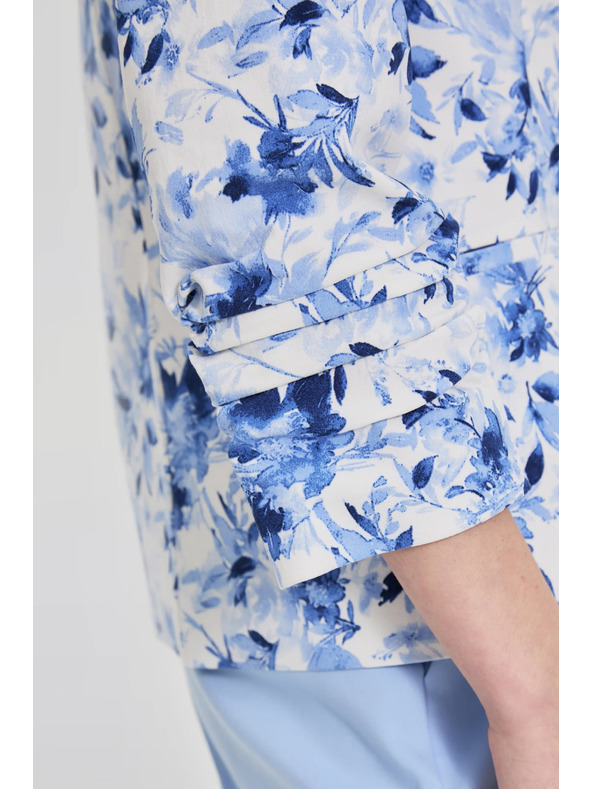 Moodo Virágos dzseki kék Moodo