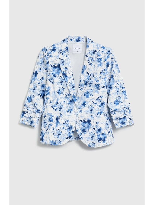 Moodo Virágos dzseki kék Moodo