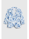 Moodo Virágos dzseki kék Moodo