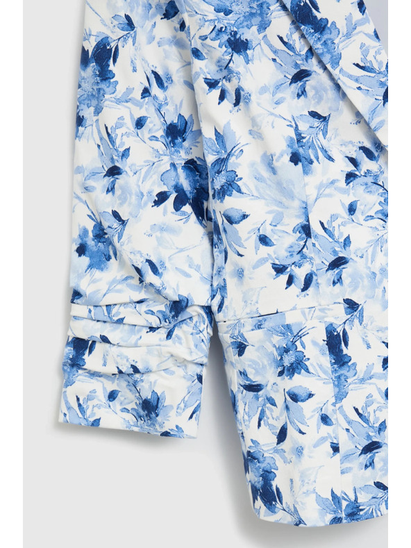 Moodo Virágos dzseki kék Moodo