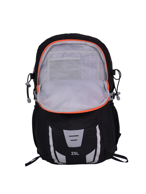 ALPINE PRO Outdoor hátizsák esőburával 35 l ALPINE PRO TORSE fekete