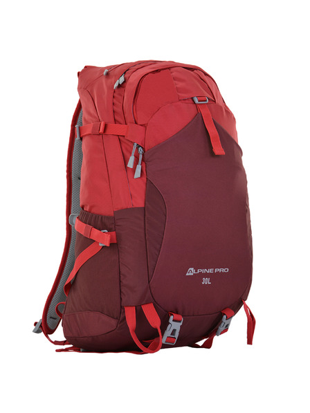 ALPINE PRO Outdoor hátizsák esőburával 25 l ALPINE PRO MONRE cardinal