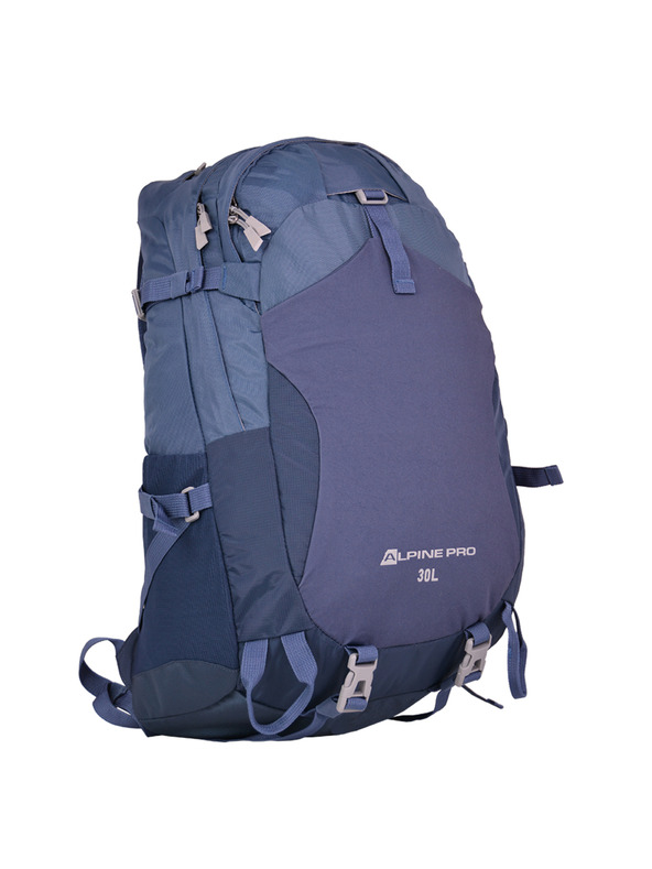ALPINE PRO Outdoor hátizsák esőburával 25 l ALPINE PRO MONRE dk.metal blue