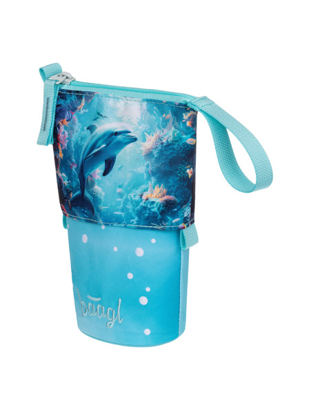 BAAGL  BAAGL Iskolai tolltartó Színes ceruza Delfin GRS