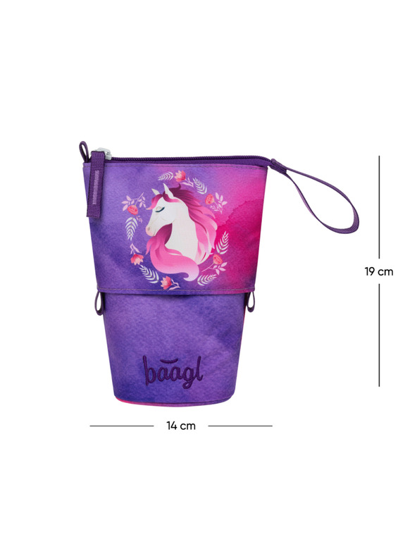 BAAGL  BAAGL Iskolai tolltartó Színes ceruza Ló GRS