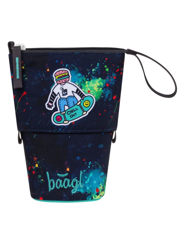 BAAGL  BAAGL Iskolai tolltartó Színes ceruza Chill GRS