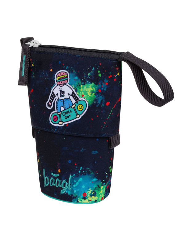 BAAGL  BAAGL Iskolai tolltartó Színes ceruza Chill GRS