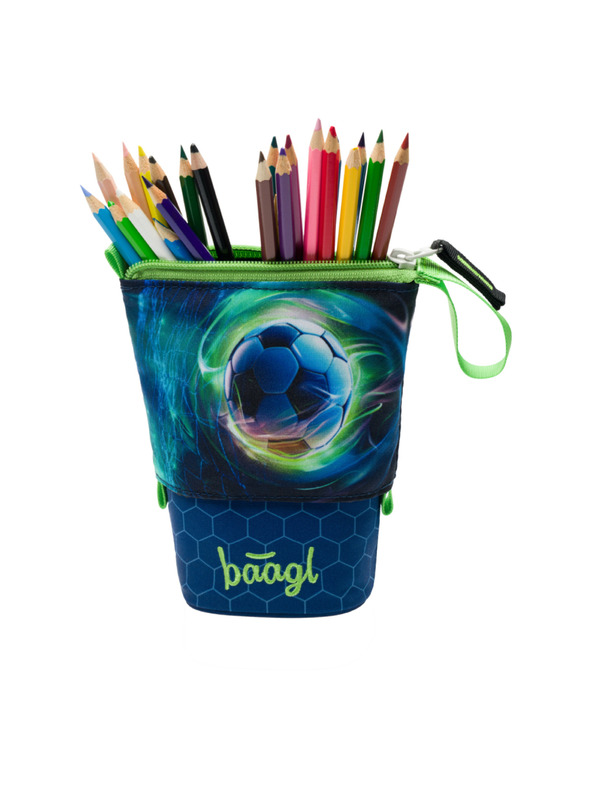 BAAGL  BAAGL Iskolai tolltartó Színes ceruza Futball labda GRS