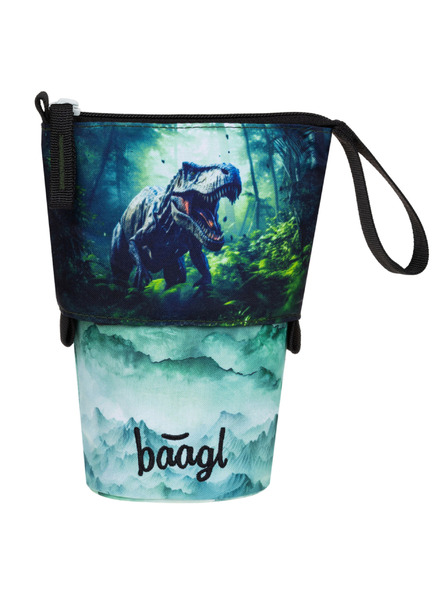 BAAGL  BAAGL Iskolai tolltartó Színes ceruza Dino GRS