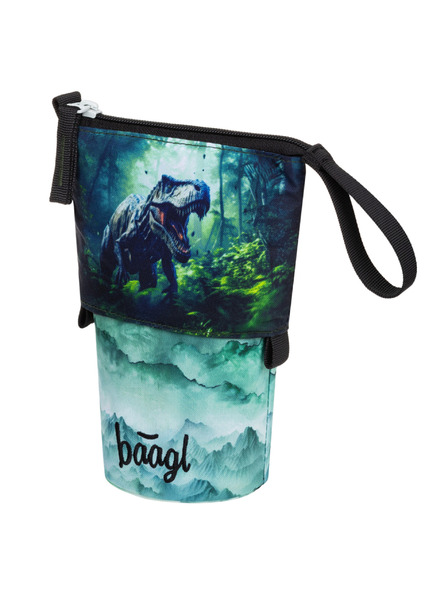 BAAGL  BAAGL Iskolai tolltartó Színes ceruza Dino GRS