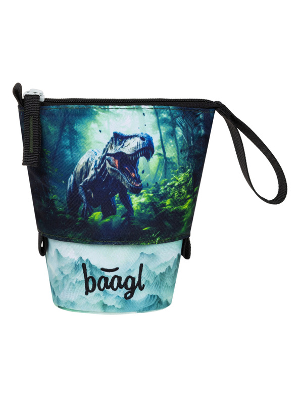 BAAGL  BAAGL Iskolai tolltartó Színes ceruza Dino GRS