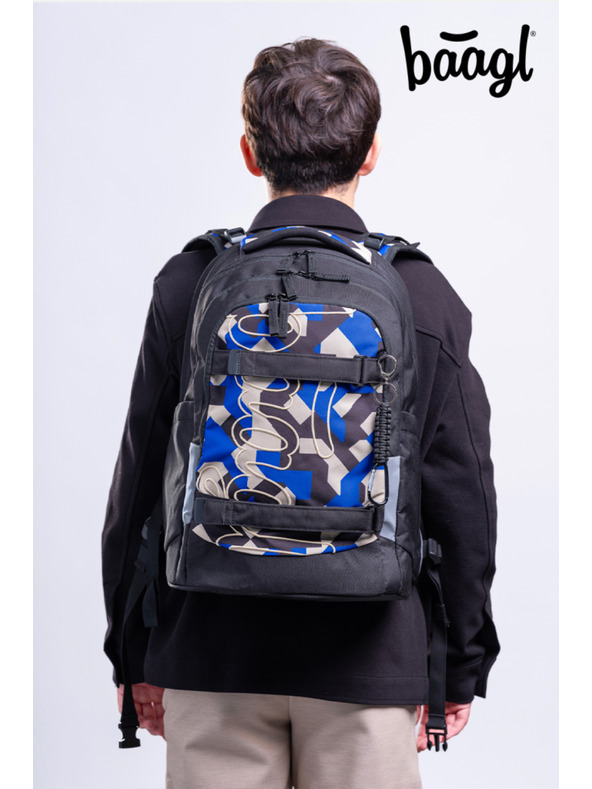 BAAGL  BAAGL SZETT 3 Skate Max Variety: hátizsák, tolltartó, zsák GRS