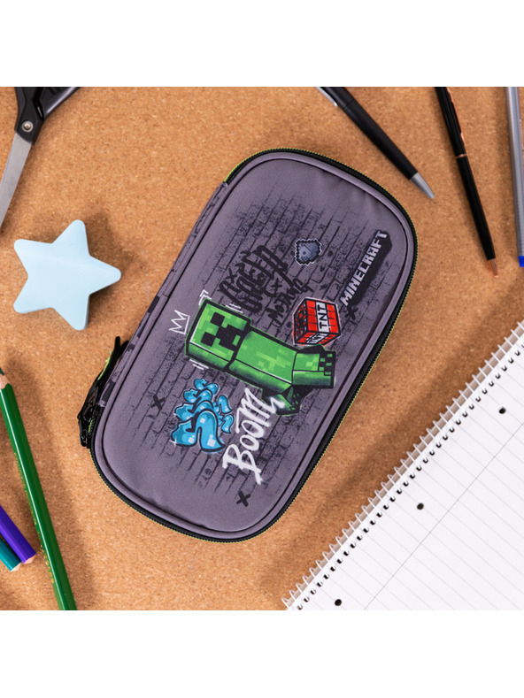 BAAGL  BAAGL Iskolai tolltartó etui Skate Minecraft TNT