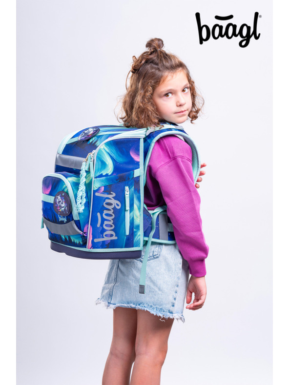 BAAGL  BAAGL SET 5 Zippy Plus Aurora: aktatáska, tolltartó, zsák, kötény, pénztárca GRS