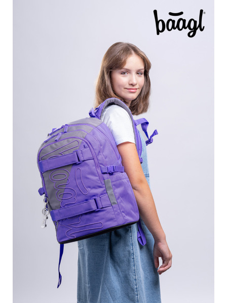 BAAGL  BAAGL SET 3 Skate Dual: hátizsák, tolltartó, sporttáska GRS