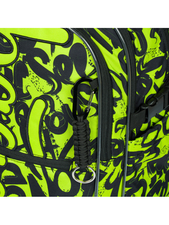 BAAGL  BAAGL Iskolai hátizsák Core Lime