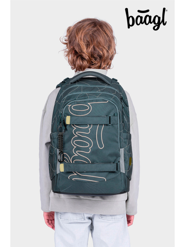 BAAGL  BAAGL SET 3 Skate Max Wave: hátizsák, tolltartó, zsák GRS