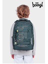 BAAGL  BAAGL SET 3 Skate Max Wave: hátizsák, tolltartó, zsák GRS