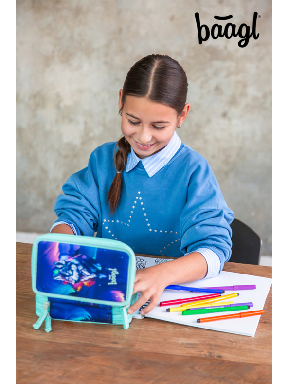 BAAGL  BAAGL Iskolai tolltartó háromszintes Aurora GRS