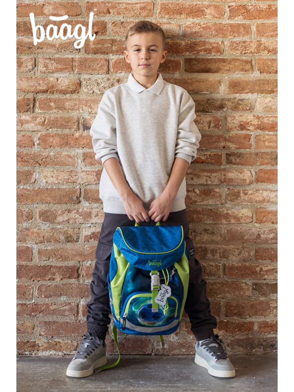 BAAGL  BAAGL SZETT 5 Airy Futball Labda: hátizsák, tolltartó, zsák, kötény, pénztárca