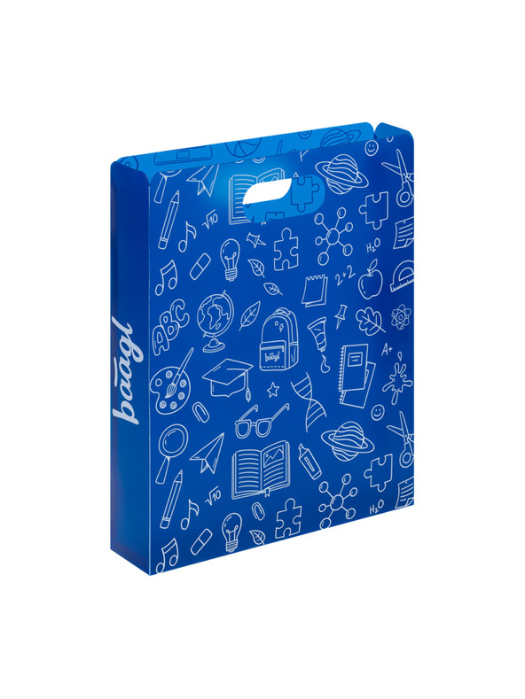 BAAGL  BAAGL Műanyag füzetborítók School kék
