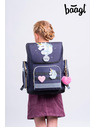 BAAGL  BAAGL SZETT 3 Ergo Unicorn Gold: iskolatáska, tolltartó, zsák