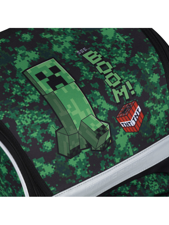 BAAGL  BAAGL SZETT 3 Zippy Plus Minecraft Boom: iskolatáska, tolltartó, zsák