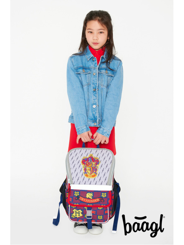 BAAGL  BAAGL 5 SZETT Zippy Harry Potter Hollóhát: aktentáska, tolltartó, zsák, füzetborítók, pénztárca