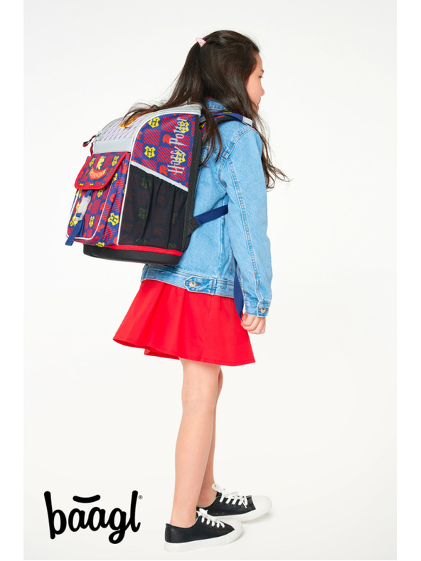 BAAGL  BAAGL 5 SZETT Zippy Harry Potter Hollóhát: aktentáska, tolltartó, zsák, füzetborítók, pénztárca